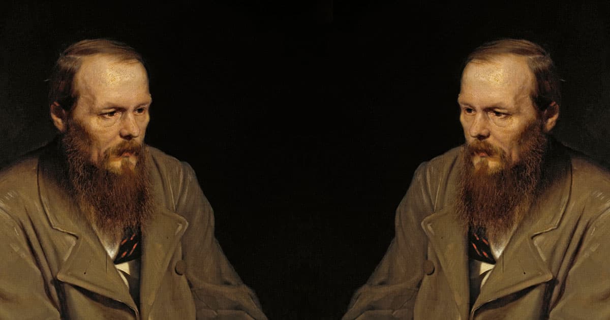 Portrait of Fyodor Dostoevsky by Vasily Perov